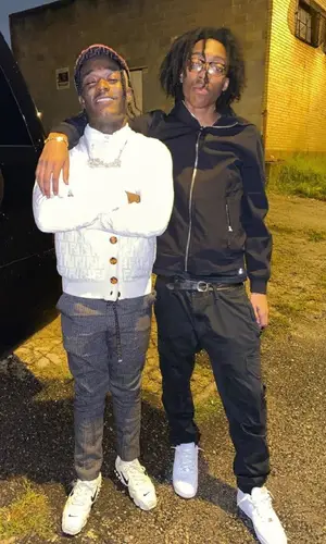 Lil Uzi Vert wearing Fendi sweater