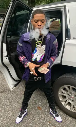Lil Migo wearing Jordan other