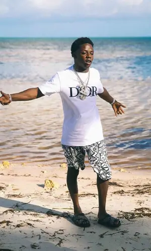 Jackboy wearing Dior sandal