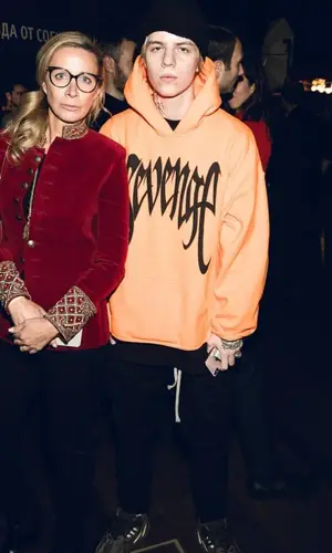 Pharaoh’s Outfit in REVENGE Hoodie, Rick Owens Pants & Adidas (2020)