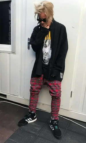 Pharaoh wearing G-Star RAW jeans
