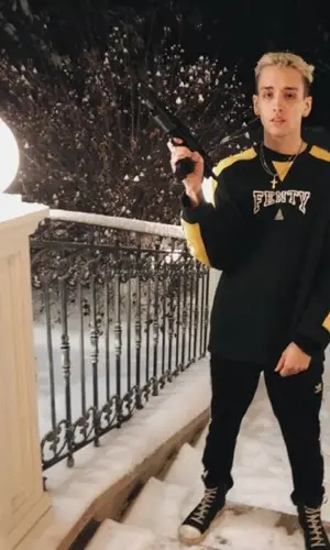 LIL KRYSTALLL wearing Puma other
