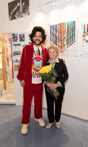 Филипп Киркоров wearing Gucci jacket