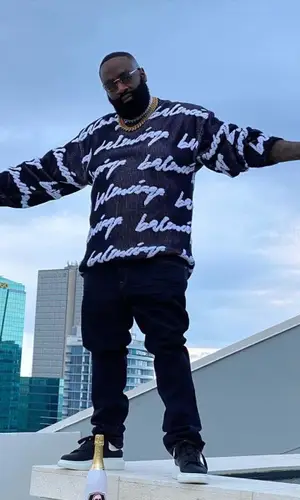 Rick Ross wearing Cartier eyewear