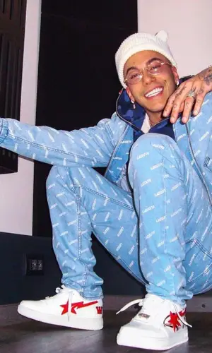 Sfera Ebbasta wearing Bape other