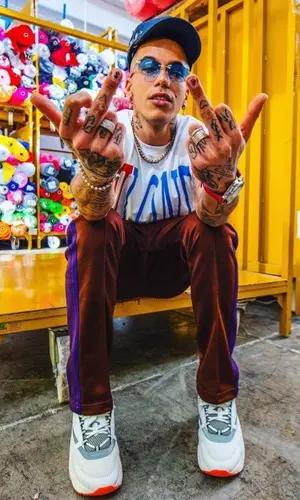 Sfera Ebbasta wearing Dior other