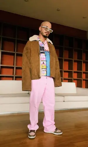 J Balvin wearing Nike other