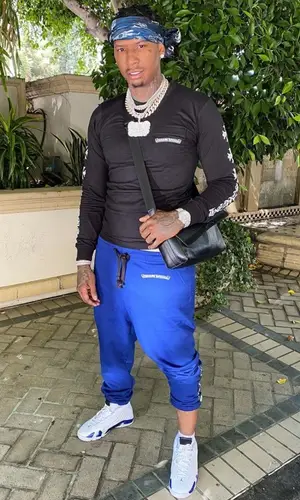 Moneybagg Yo wearing Jordan other