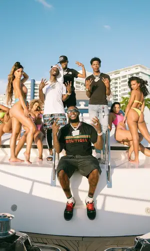 Gucci Mane wearing Gucci t-shirt