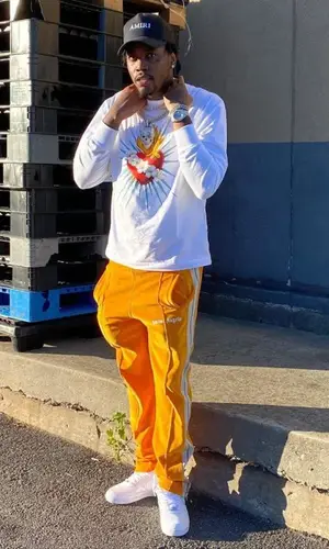Fivio Foreign wearing Amiri cap