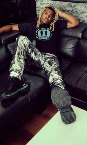 Lil Keed wearing Channel Wain t-shirt