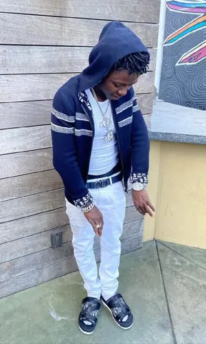Jackboy wearing Dior sandal