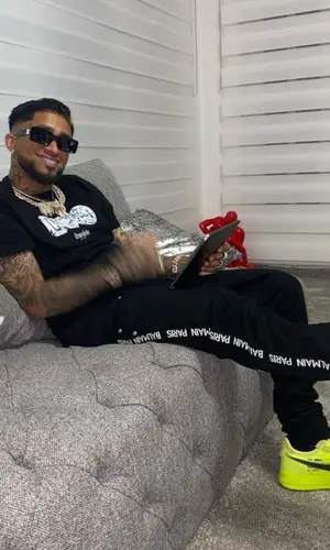 Bryant Mayers wearing Off-White eyewear