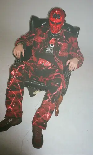 Magnum Opus wearing Semon Pavlov jeans