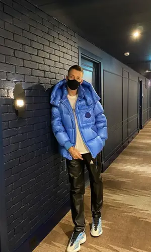 Markul’s Outfit in Moncler Jacket, Givenchy T-Shirt & Adidas Sneakers (2020)