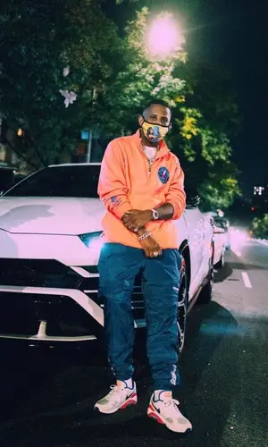 Fabolous wearing Blood's Thicker other