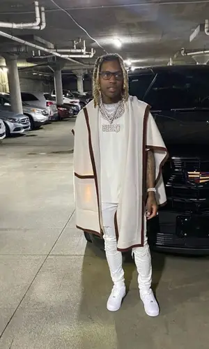 Lil Durk wearing Chrome Hearts eyewear