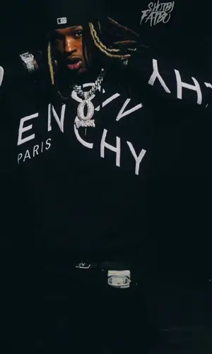 King Von wearing New Era cap