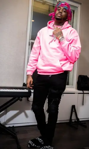 Fivio Foreign wearing Balenciaga other
