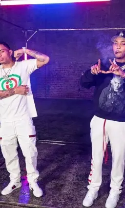 G Herbo wearing Amiri other