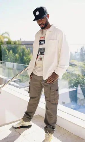 Bryson Tiller wearing Dior jacket