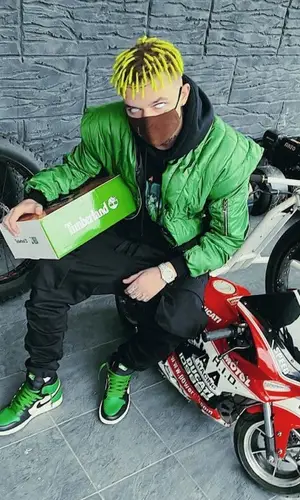 Элджей wearing Travis Scott Merch other