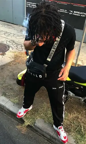 Trippie Redd wearing Nike other