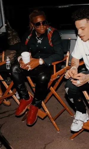 Lil Mosey wearing Balenciaga t-shirt