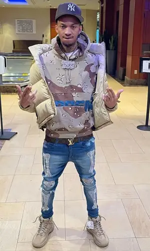 Stunna 4 Vegas wearing Adidas boots