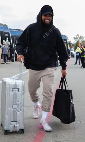 Jamal Adams wearing Fear of God hoody