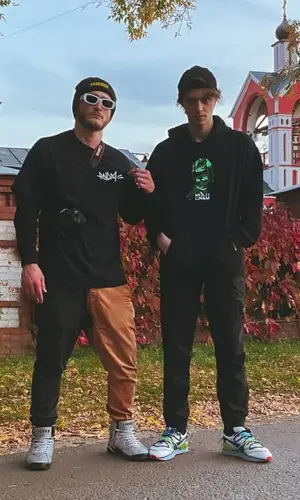 OG Buda wearing Puma other