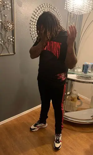 Sada Baby wearing Dior sneakers