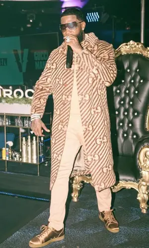 Gucci Mane wearing Gucci top