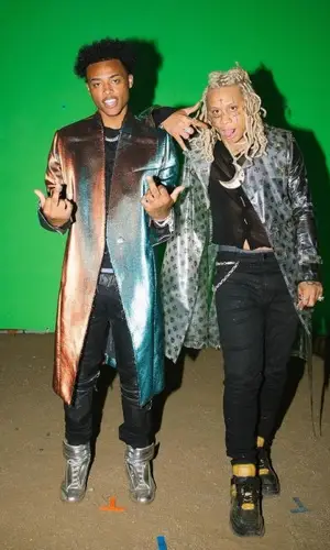 Luh Kel wearing Ricostru jacket