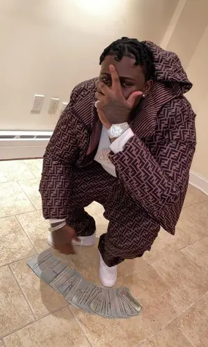 Sheff G wearing Nike sneakers
