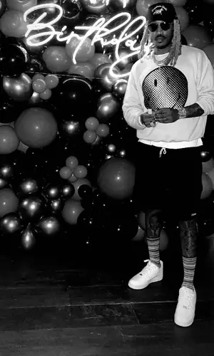 Future wearing Nike other