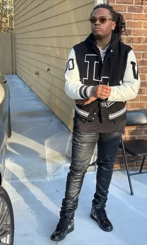 Gunna wearing Rick Owens trousers