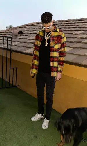 LaMelo Ball wearing LaFrance t-shirt