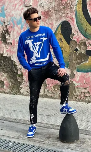 TheDonato wearing Louis Vuitton eyewear