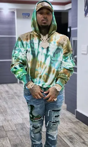 Doe Boy wearing Gucci cap
