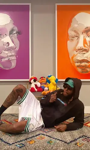 2 Chainz wearing Market sandal