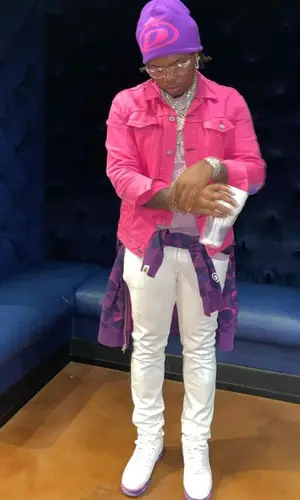 Gunna wearing Bape hoody