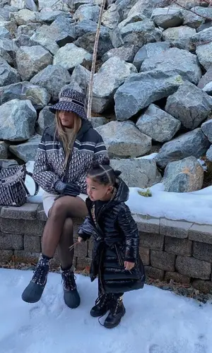 Kylie Jenner wearing Dior jacket