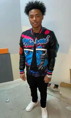 Luh Kel wearing Black Pyramid jacket