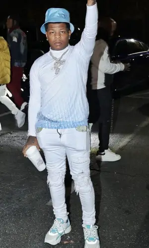 Rylo Rodriguez wearing Dior top