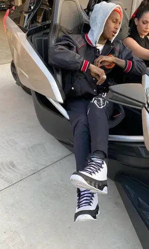 Famous Dex wearing Gucci jacket