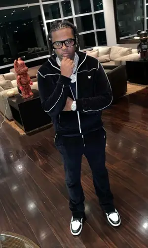 Gunna wearing Celine sweater