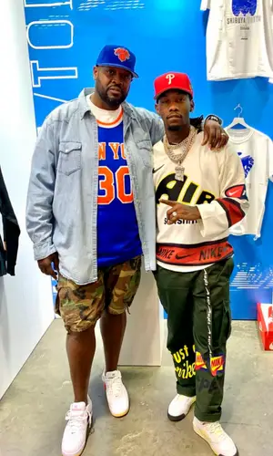 Offset wearing Nike jersey