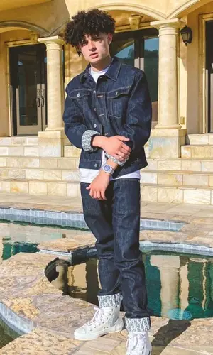 Bankrol Hayden wearing Dior jacket