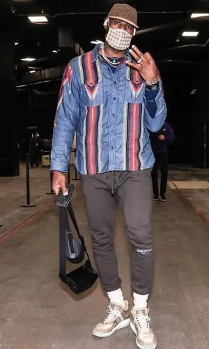 LeBron James wearing Polo Ralph Lauren shirt